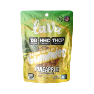 Lava Blend Gummies Pineapple [D8 HHC THCp 250mg]
