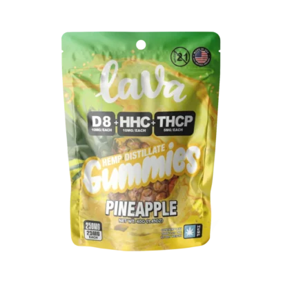 Lava Blend Gummies, Pineapple