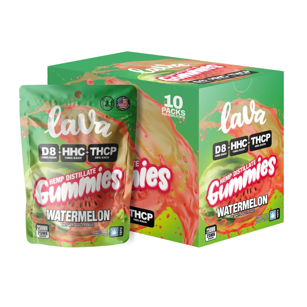 Lava Gummies Watermelon 10 Pack