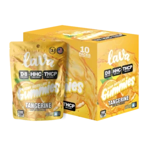 Lava Gummies Tangerine 10 Pack