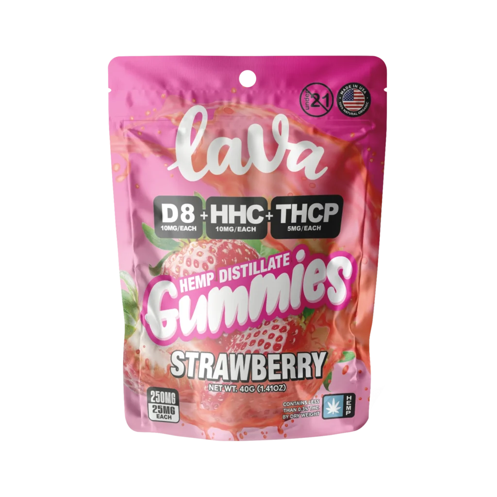 Lava Blend Gummies Strawberry