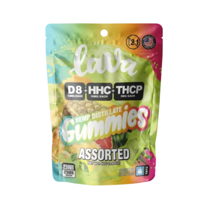 Lava Hemp Gummies, Lava Blend