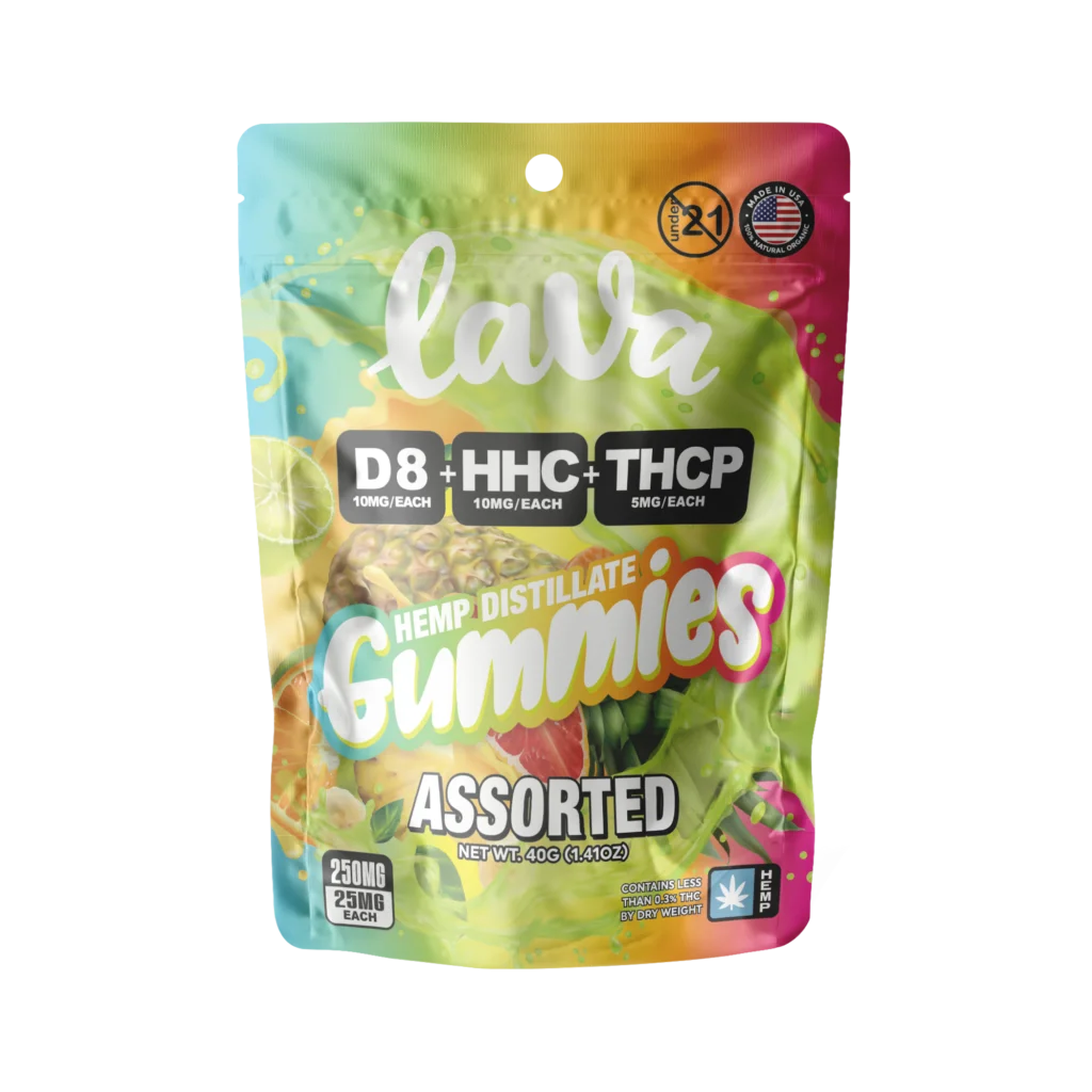 Lava Hemp Gummies, Lava Blend
