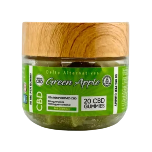 CBD Gummies: Green Apple