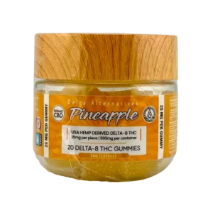 Delta-8 Gummies: Pineapple