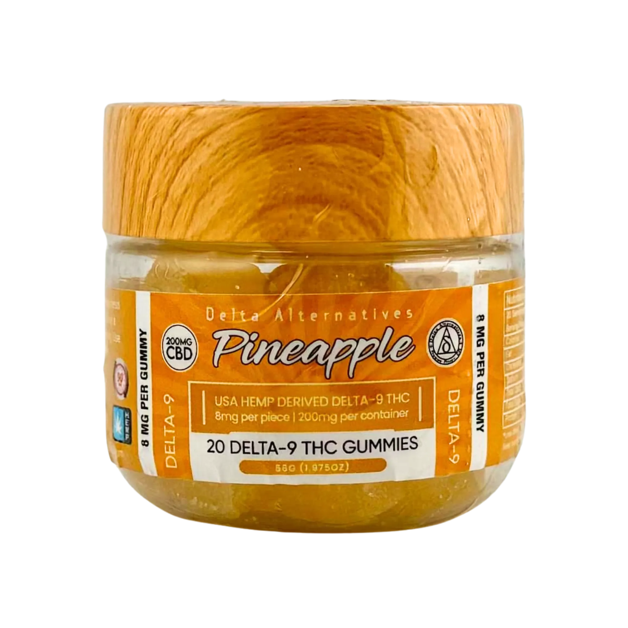 Delta-9 Gummies: Pineapple