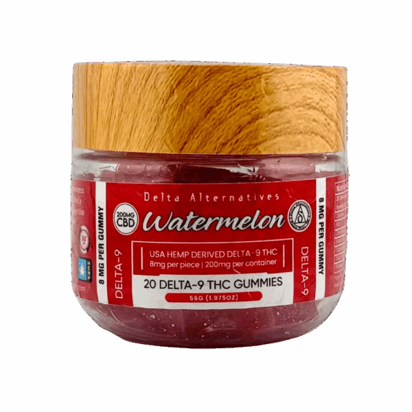 Delta-9 Watermelon Gummies, Delta Alternatives, Lava Hemp USA | Delta-9 Gummies: Watermelon