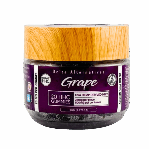 HHC Grape Gummies, Delta Alternatives, Lava Hemp USA