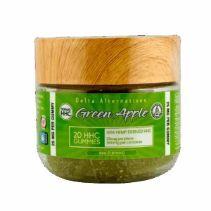 HHC Green Apple Gummies, Delta Alternatives, Lava Hemp USA