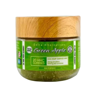 HHC Gummies: Green Apple