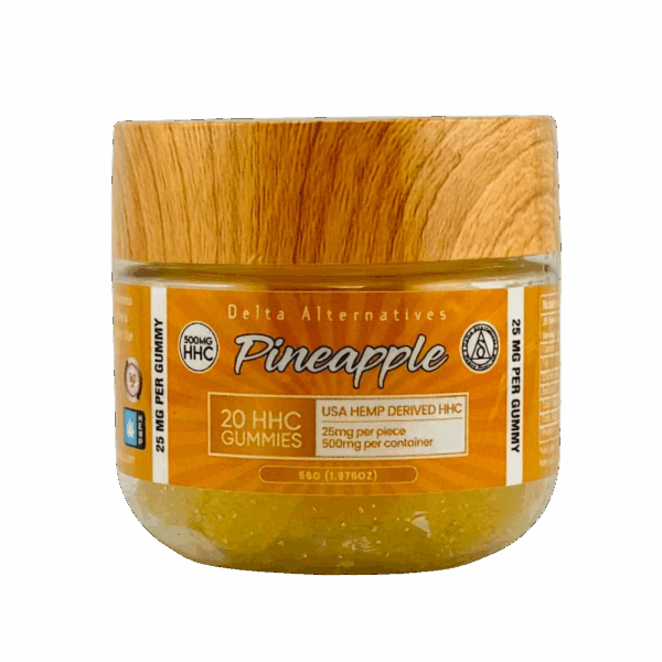 HHC Pineapple Gummies, Delta Alternatives, Lava Hemp USA