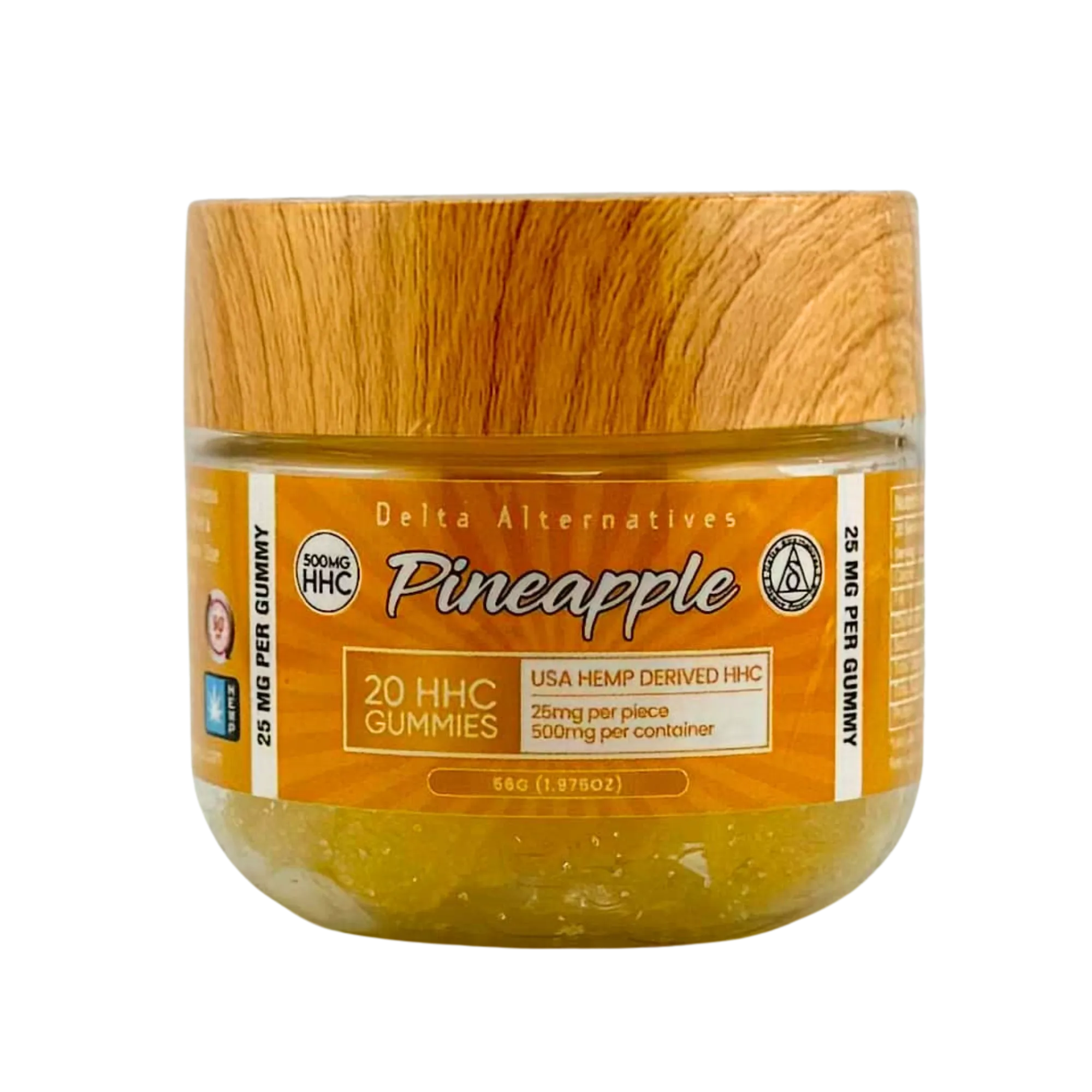 HHC Gummies: Pineapple