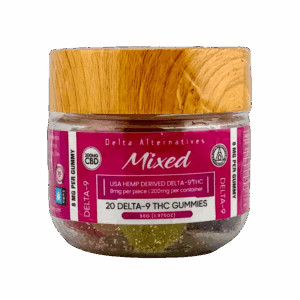 Delta-9 Mixed Gummies, Delta Alternatives, Lava Hemp USA