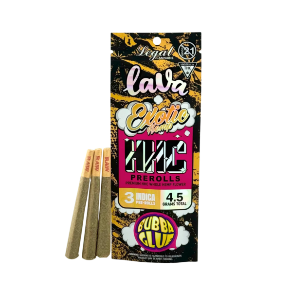 Lava HHC Prerolls Bubba Glue