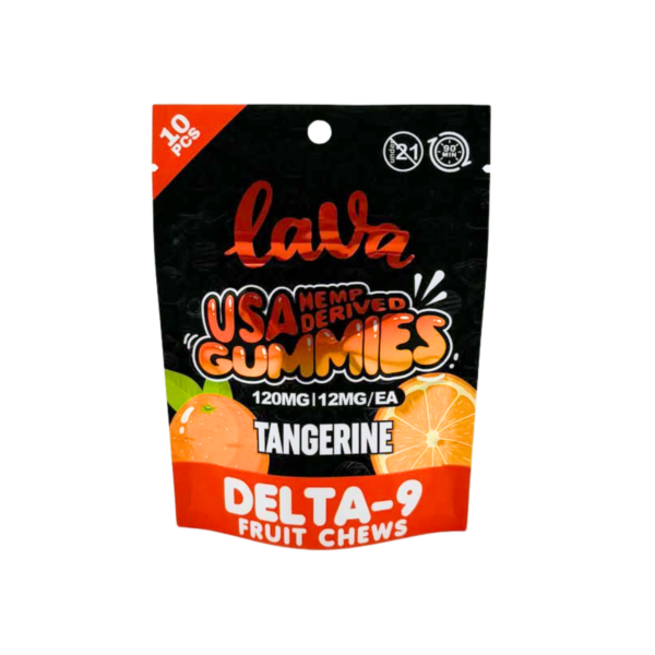 Lava Gummies Tangerine D9