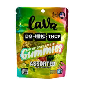 Lava Blend Gummies Assorted [D8 HHC THCp 250mg]