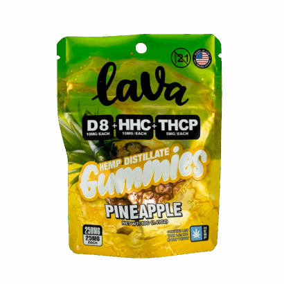 Lava Blend Gummies Pineapple