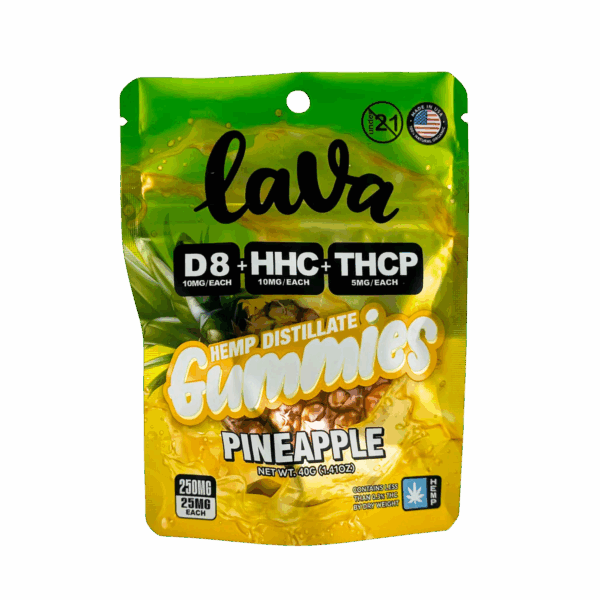 Lava Blend Gummies Pineapple