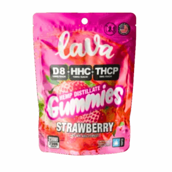 Lava Blend Gummies Strawberry