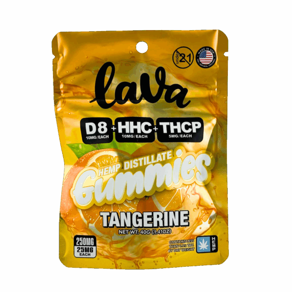 Lava Blend Gummies Tangerine