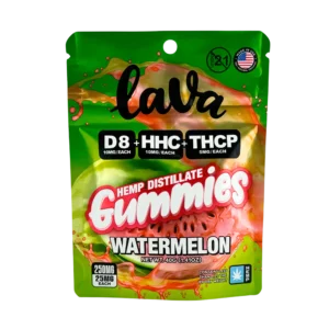 Lava Blend Gummies Watermelon [D8 HHC THCp 250mg]