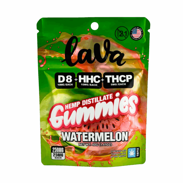 Lava Blend Gummies Watermelon