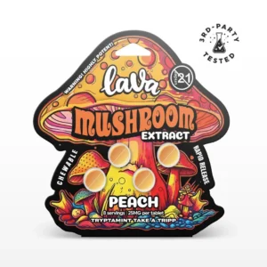 Lava Mushroom Extract - Peach