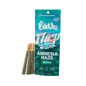 Amnesia Haze: THCP Live Rosin Pre-Rolls