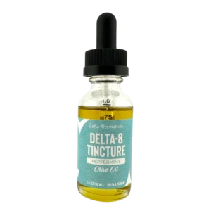 Delta-8 Tincture: Peppermint Olive Oil - 10 Pack