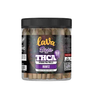 Runtz THCA Hybrid Pre Rolls 50ct Jar – Premium Candy Strain